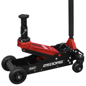 Sealey 2500RG Big Wheel Hybrid Trolley Jack for Off-Road Vehicles, SUVs, Vans & 4x4s with Super Rocket - additional view 3
