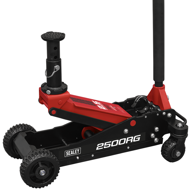Sealey 2500RG Big Wheel Hybrid Trolley Jack for Off-Road Vehicles, SUVs, Vans & 4x4s with Super Rocket - additional view 3