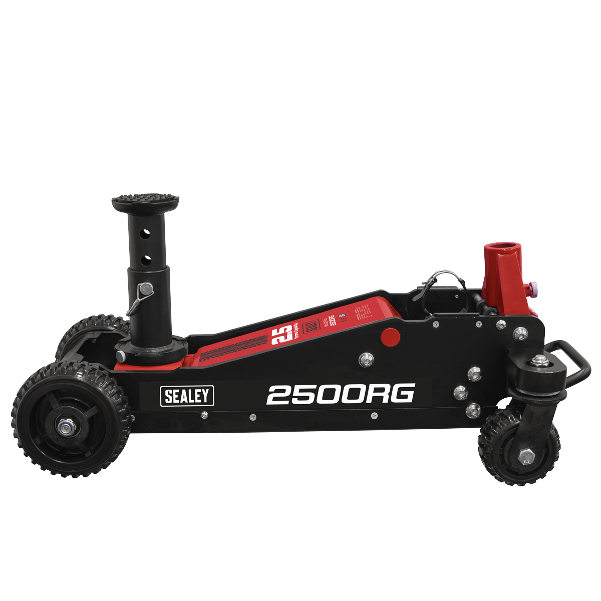 Sealey 2500RG Big Wheel Hybrid Trolley Jack for Off-Road Vehicles, SUVs, Vans & 4x4s with Super Rocket - additional view 5