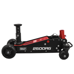 Sealey 2500RG Big Wheel Hybrid Trolley Jack for Off-Road Vehicles, SUVs, Vans & 4x4s with Super Rocket - additional view 5