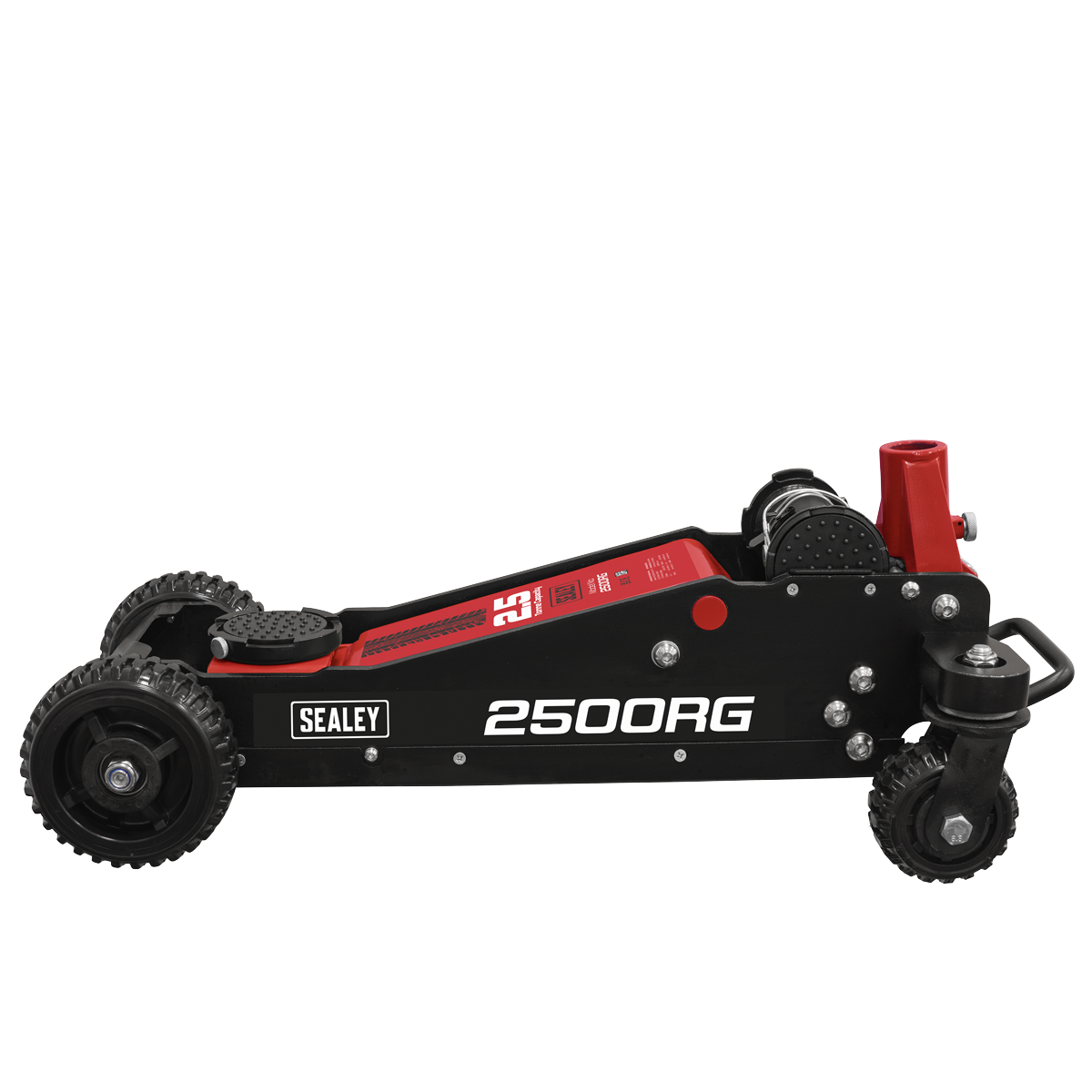 Sealey 2500RG Big Wheel Hybrid Trolley Jack for Off-Road Vehicles, SUVs, Vans & 4x4s with Super Rocket - additional view 6