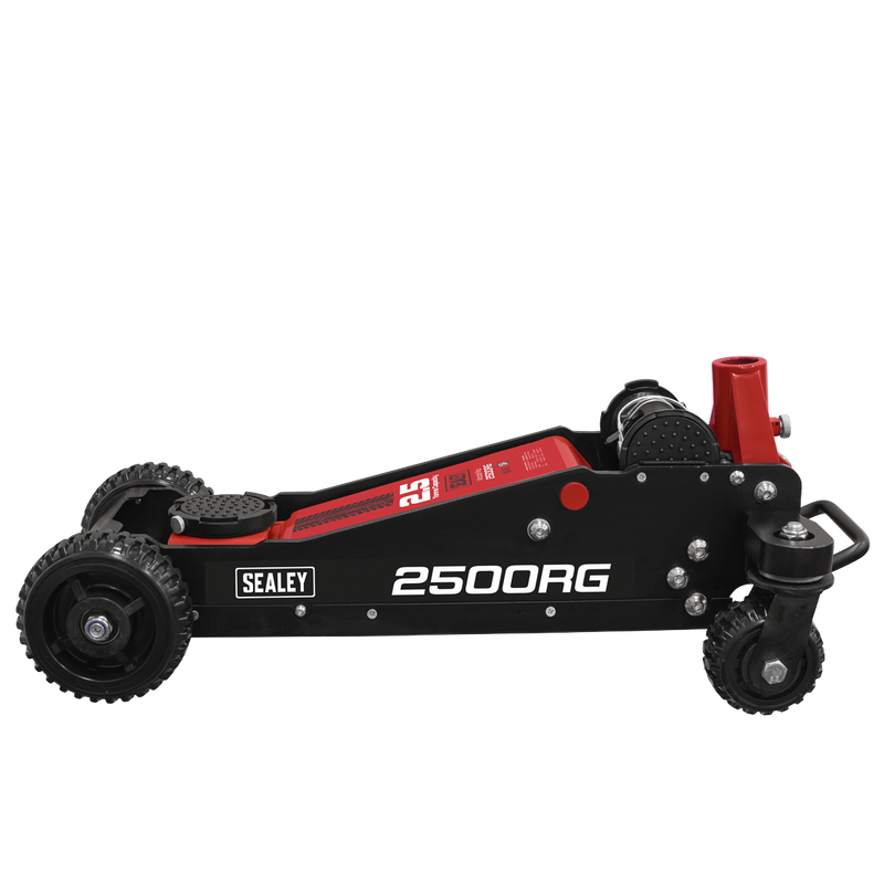 Sealey 2500RG Big Wheel Hybrid Trolley Jack for Off-Road Vehicles, SUVs, Vans & 4x4s with Super Rocket - additional view 6