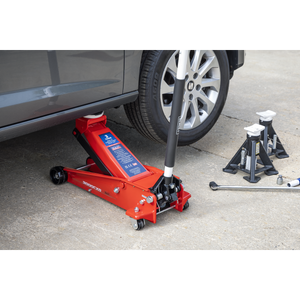 Sealey 3000CXD Quick Lift Standard Chassis Trolley Jack 3 Tonne - additional view 15