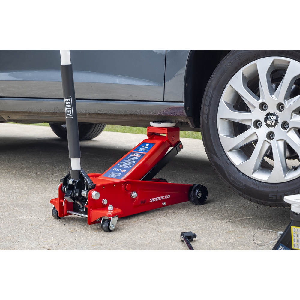 Sealey 3000CXD Quick Lift Standard Chassis Trolley Jack 3 Tonne - additional view 17
