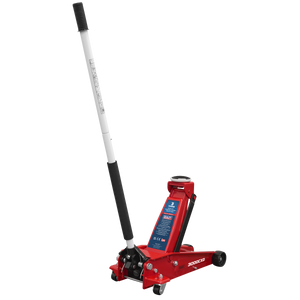 Sealey 3000CXD Quick Lift Standard Chassis Trolley Jack 3 Tonne