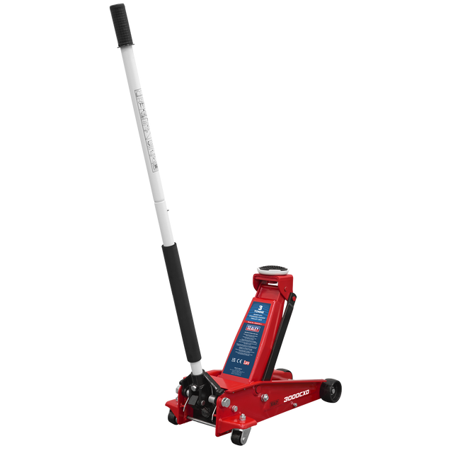 Sealey 3000CXD Quick Lift Standard Chassis Trolley Jack 3 Tonne
