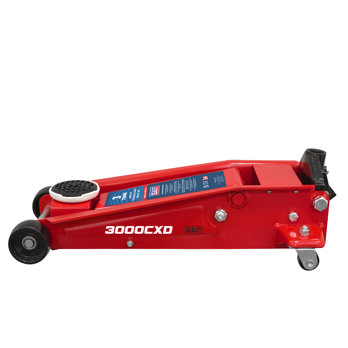 Sealey 3000CXD Quick Lift Standard Chassis Trolley Jack 3 Tonne - additional view 11