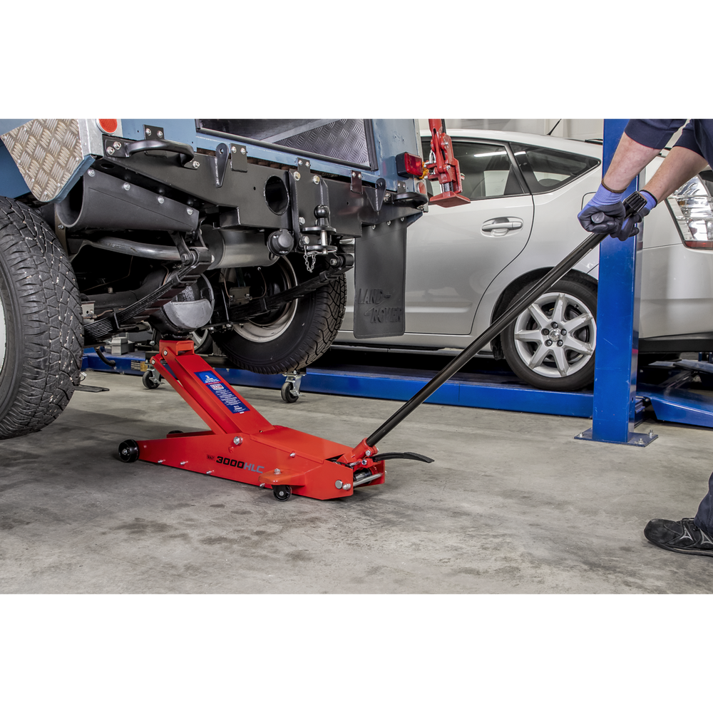 Sealey 3000HLC Premier Long Reach High Lift Trolley Jack 3 Tonne - additional view 3