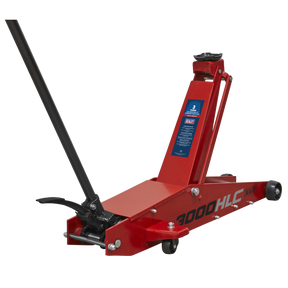 Sealey 3000HLC Premier Long Reach High Lift Trolley Jack 3 Tonne