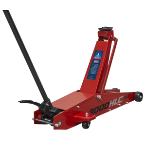 Sealey 3000HLC Premier Long Reach High Lift Trolley Jack 3 Tonne