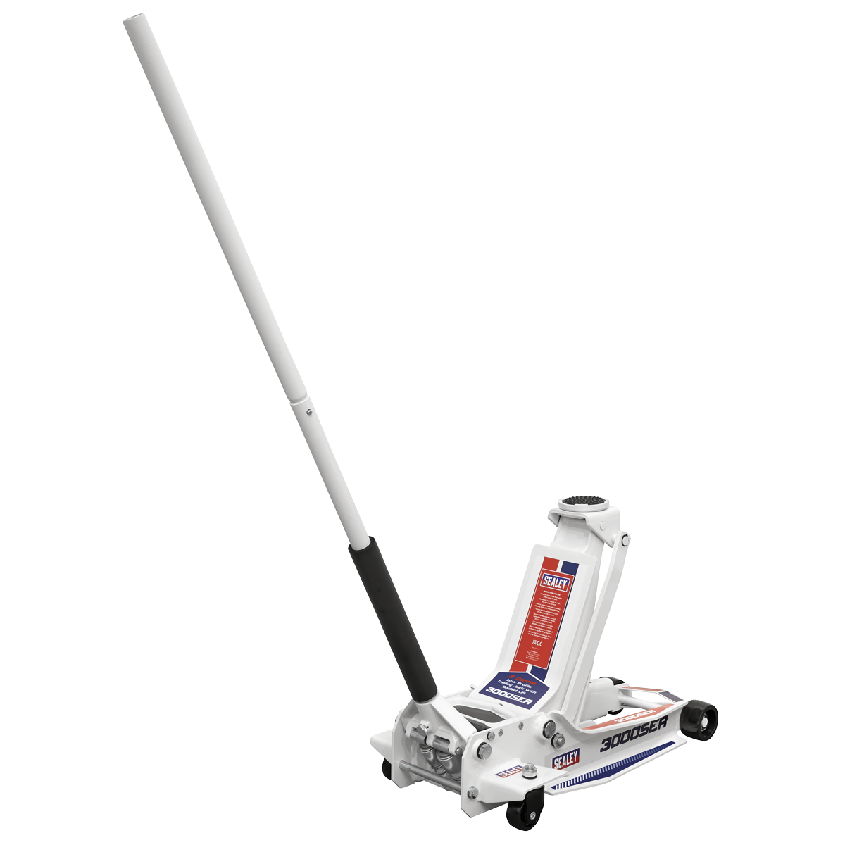 Sealey 3000SER Low Profile Trolley Jack with Rocket Lift 3 Tonne - additional view 7