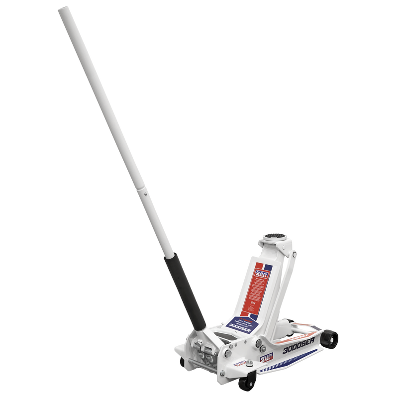 Sealey 3000SER Low Profile Trolley Jack with Rocket Lift 3 Tonne - additional view 7