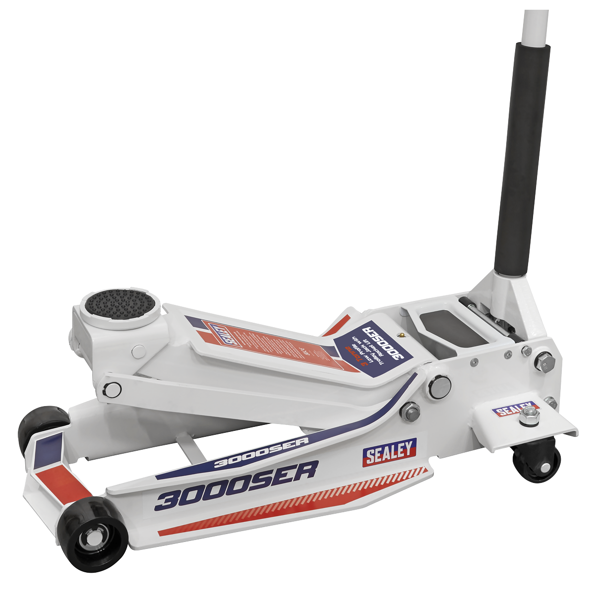 Sealey 3000SER Low Profile Trolley Jack with Rocket Lift 3 Tonne - additional view 8