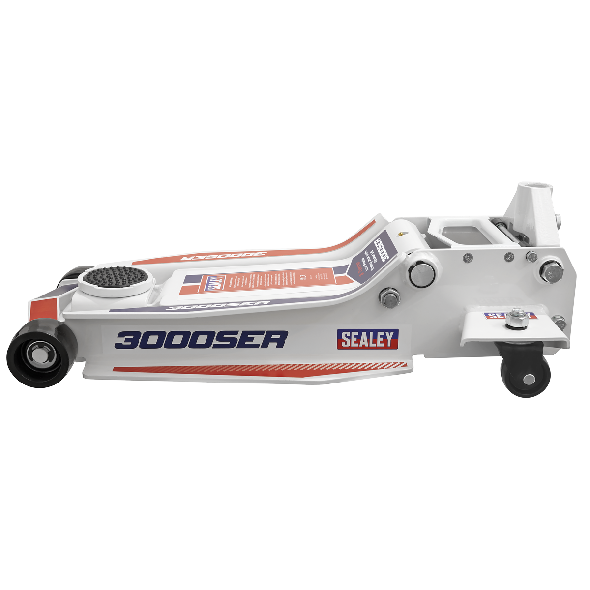 Sealey 3000SER Low Profile Trolley Jack with Rocket Lift 3 Tonne - additional view 5