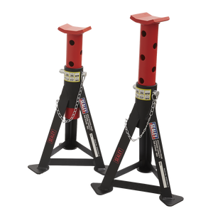 Sealey 3010CX Standard Chassis Trolley Jack 3 Tonne with Axle Stands (Pair) 3 Tonne Capacity per Stand - additional view 5