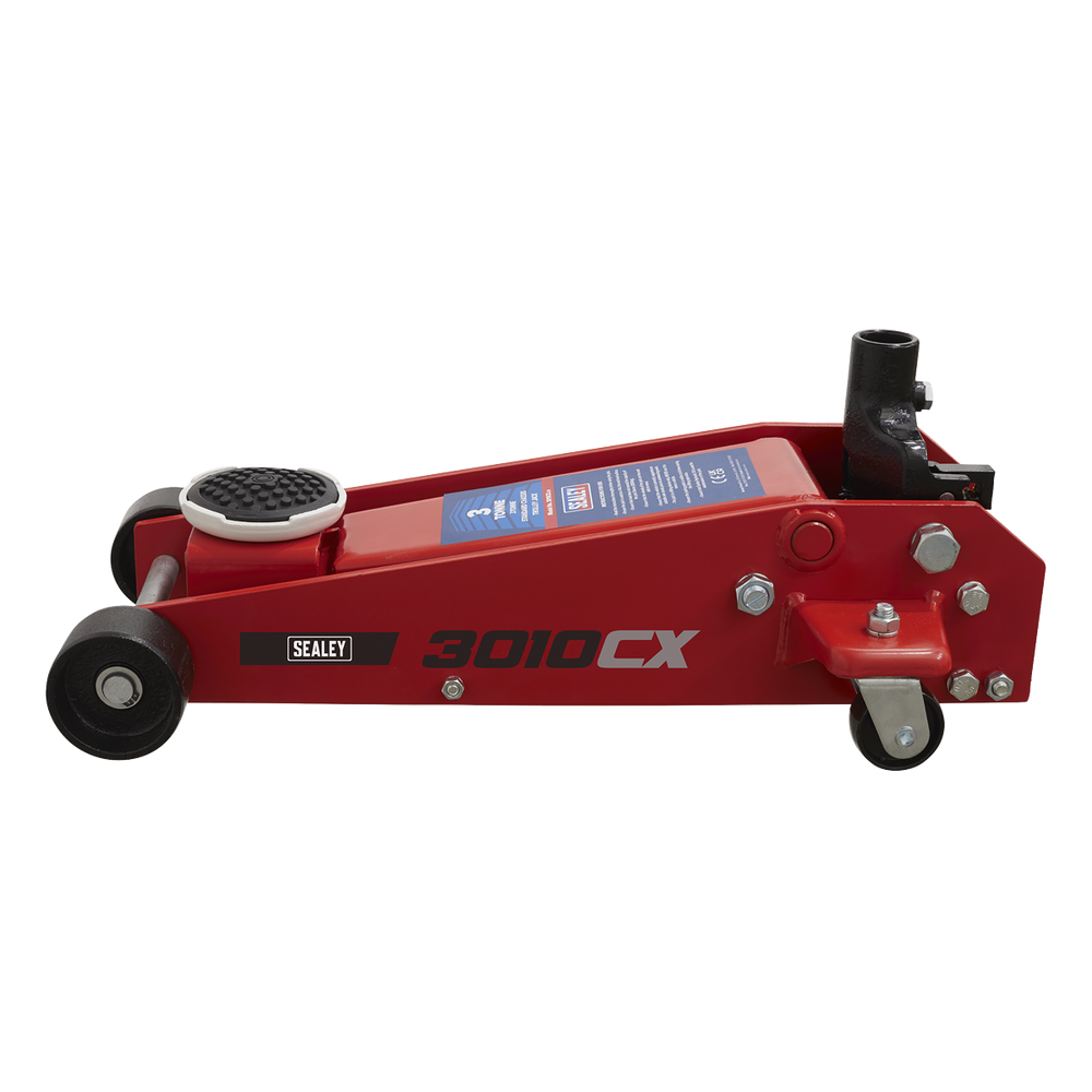 Sealey 3010CX Standard Chassis Trolley Jack 3 Tonne with Axle Stands (Pair) 3 Tonne Capacity per Stand - additional view 6