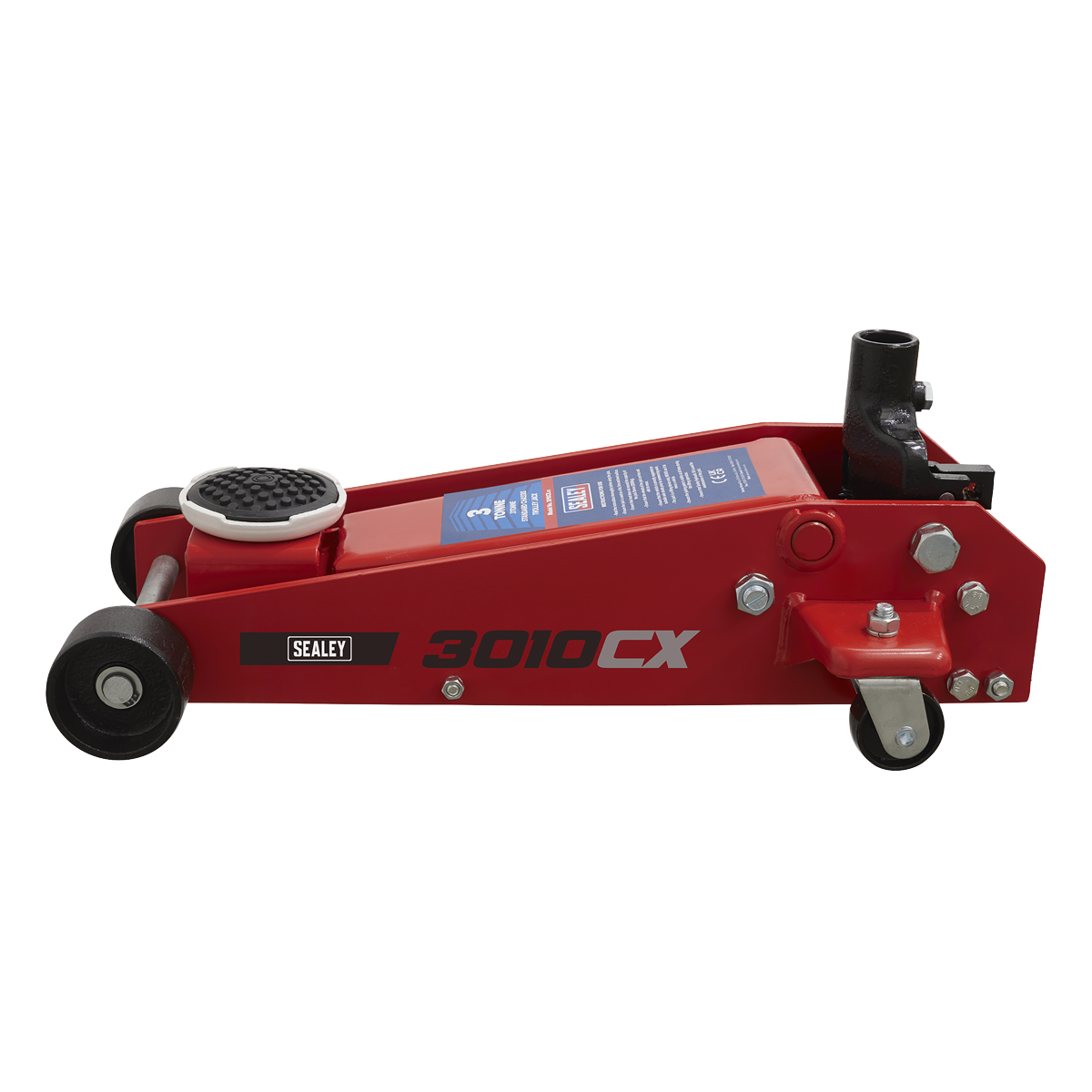Sealey 3010CX Standard Chassis Trolley Jack 3 Tonne with Axle Stands (Pair) 3 Tonne Capacity per Stand - additional view 6
