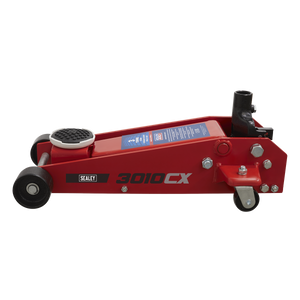 Sealey 3010CX Standard Chassis Trolley Jack 3 Tonne with Axle Stands (Pair) 3 Tonne Capacity per Stand - additional view 6