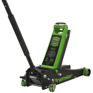 Sealey 3040AGCOMBO1 Premier Trolley Jack 3 Tonne & Axle Stands (Pair) 3 Tonne per Stand Combo - additional view 2