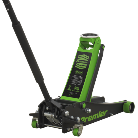 Sealey 3040AGCOMBO1 Premier Trolley Jack 3 Tonne & Axle Stands (Pair) 3 Tonne per Stand Combo - additional view 2