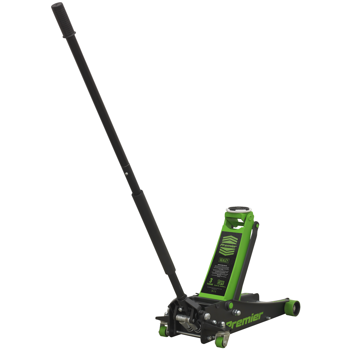Sealey 3040AGCOMBO1 Premier Trolley Jack 3 Tonne & Axle Stands (Pair) 3 Tonne per Stand Combo - additional view 6