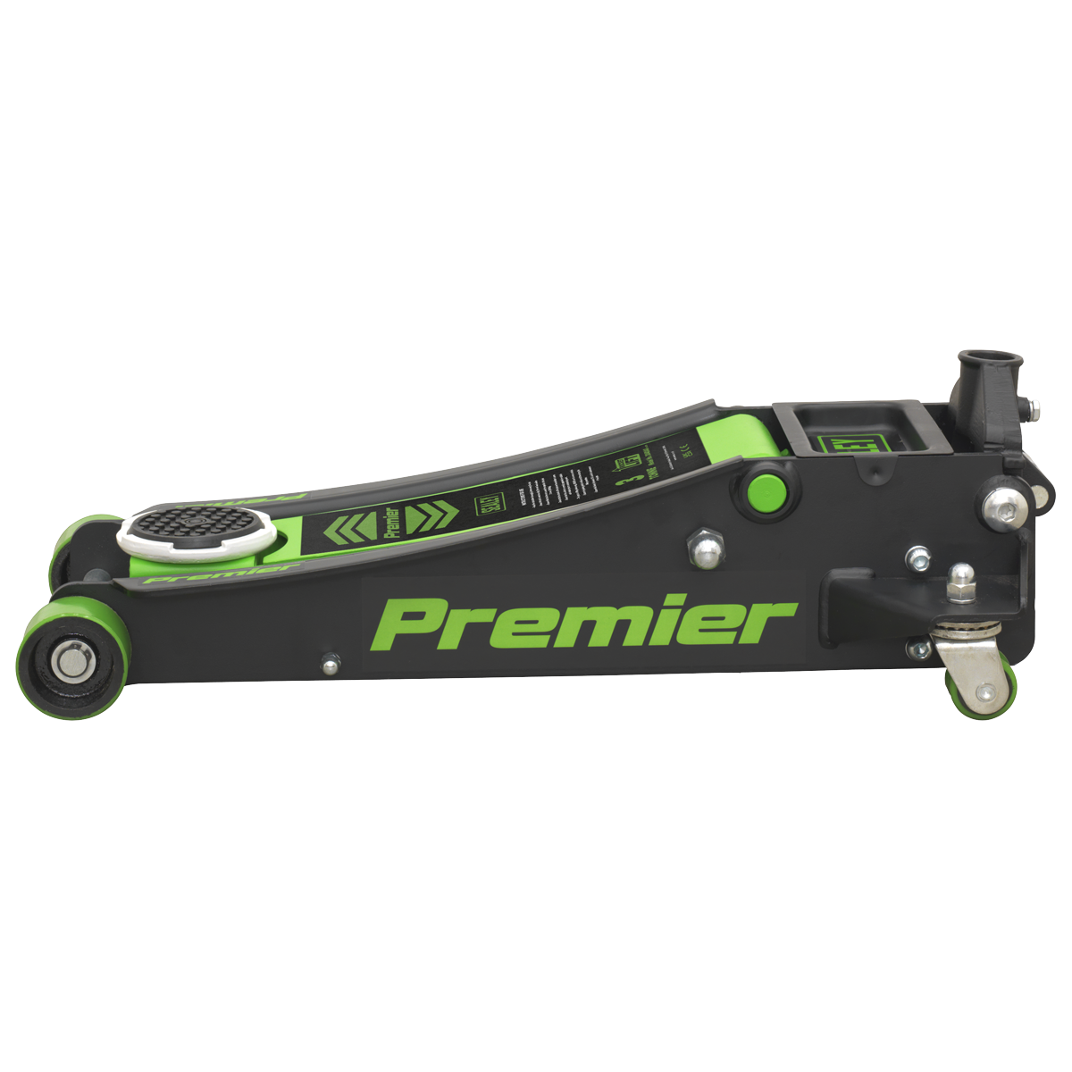 Sealey 3040AGCOMBO1 Premier Trolley Jack 3 Tonne & Axle Stands (Pair) 3 Tonne per Stand Combo - additional view 3
