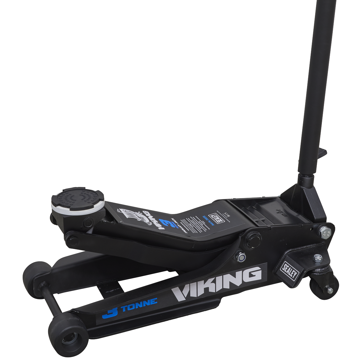 Sealey 3100TB Viking Low Profile Professional Trolley Jack with Rocket Lift 3 Tonne - additional view 3