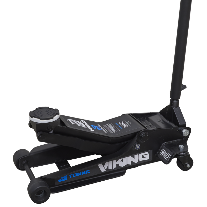 Sealey 3100TB Viking Low Profile Professional Trolley Jack with Rocket Lift 3 Tonne - additional view 3