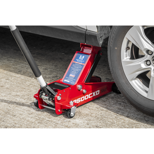 Sealey 3500CXD Trolley Jack with Super Rocket Lift 3.5 Tonne - additional view 5