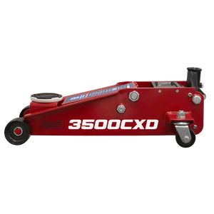 Sealey 3500CXD Trolley Jack with Super Rocket Lift 3.5 Tonne - additional view 3