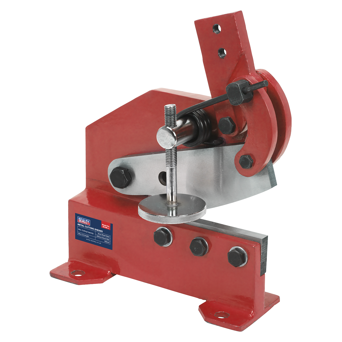 Sealey 3S/4R Metal Cutting Shears 11mm 4mm Capacity 10mm - additional view 2