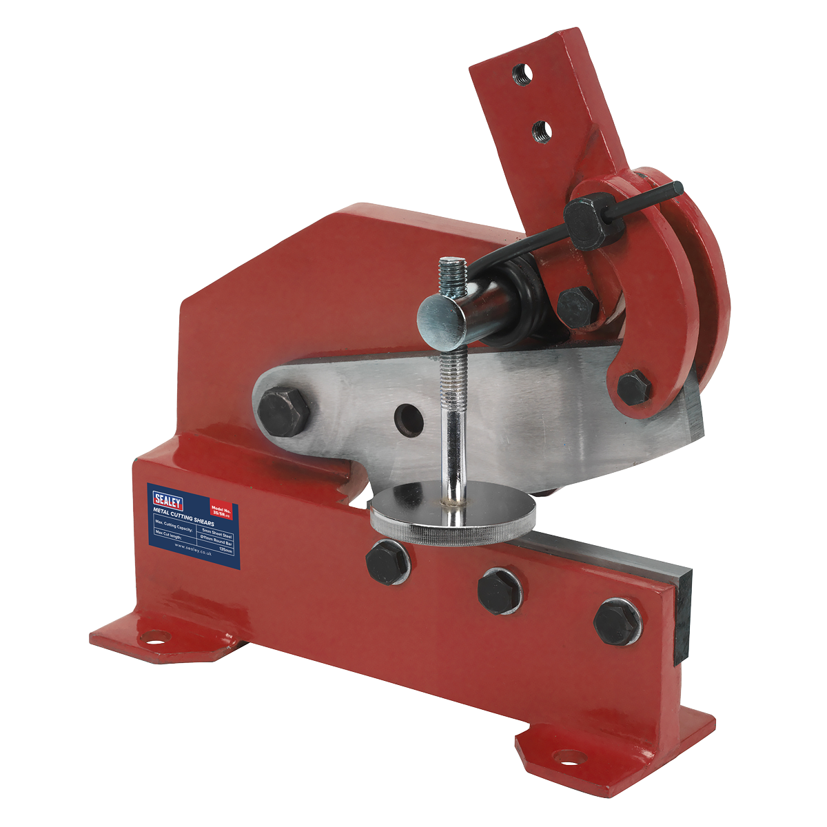 Sealey 3S/5R Round Metal Cutting Shears 11mm 5mm Capacity - additional view 2