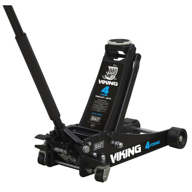 Sealey 4040TB Viking Low Profile Professional Trolley Jack with Rocket Lift 4 Tonne