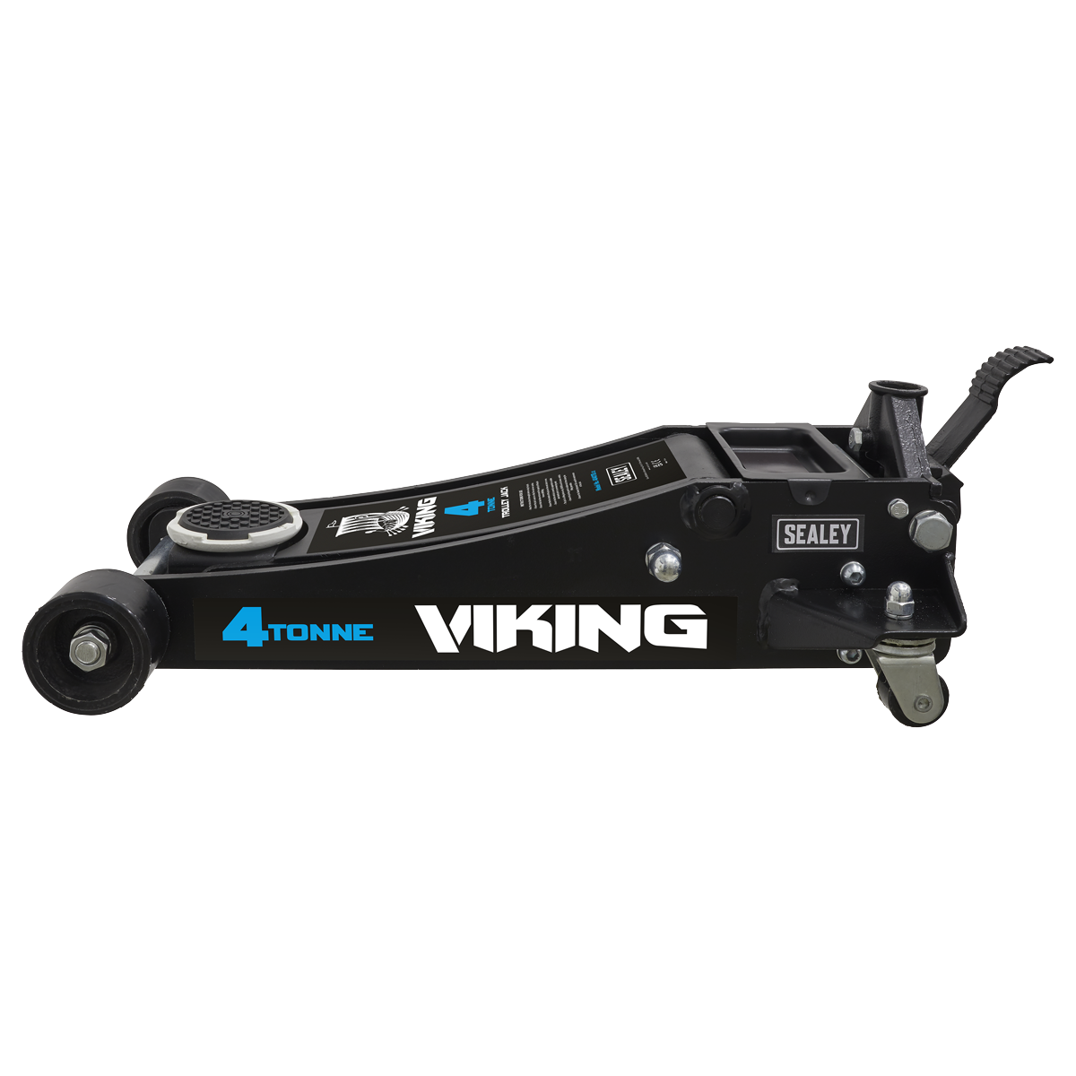 Sealey 4040TB Viking Low Profile Professional Trolley Jack with Rocket Lift 4 Tonne - additional view 3