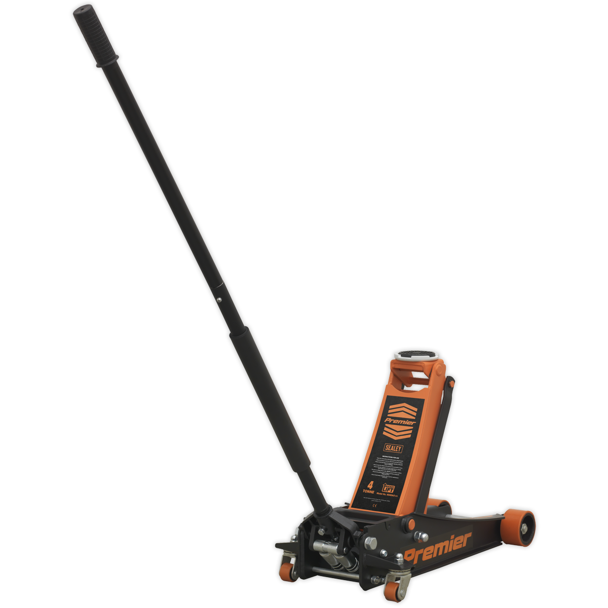Sealey 4040AO Trolley Jack 4tonne Rocket Lift Orange