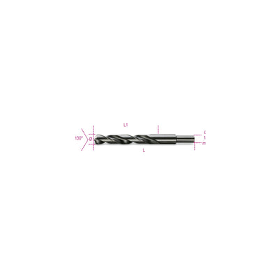 Beta Hss Short Series Twist Drill Bit 14 Mm With Cylindrical Shank - 412A - 412A 14,00