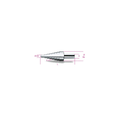 Beta Hss Stepped Drill Bit 4–20 Mm - 425 - 425/3