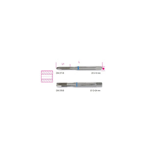 Beta Hss Machine Tap For Clearance Holes M5 X 0.8 Coarse Pitch - 428FP - 428FP 5