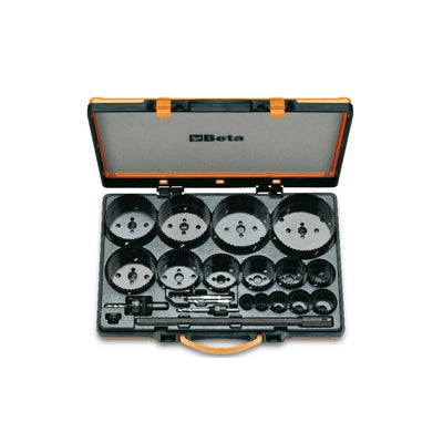 Beta 21-Piece Industrial Holesaw And Accessories Set - 450PR - 450/C21