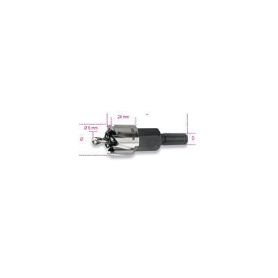 Beta Entirely Ground Hss Hole Cutter 38 Mm - 451 - 451 38
