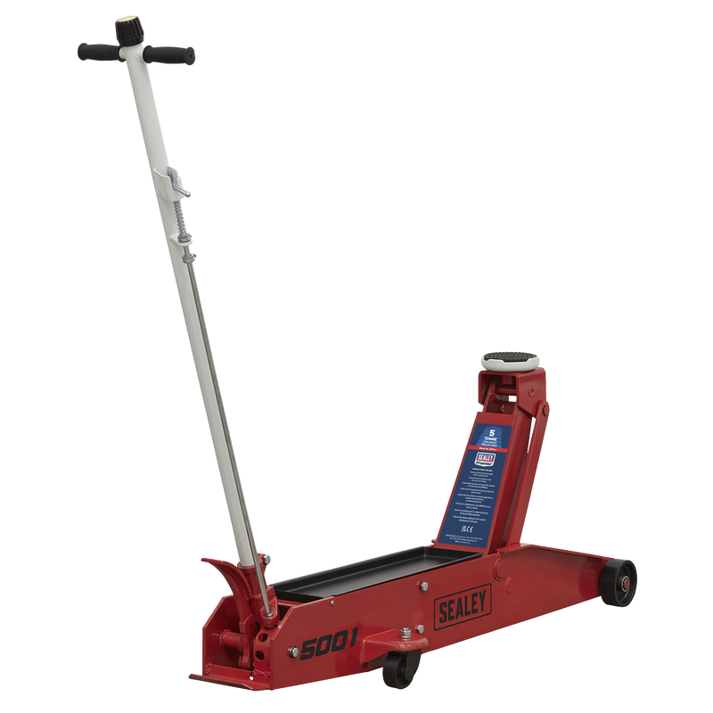 Sealey 5001 Premier Long Reach Trolley Jack 5 Tonne - additional view 2