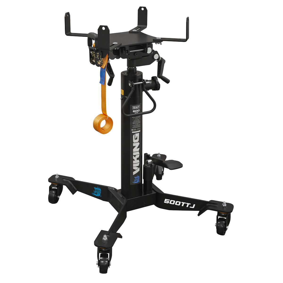 Sealey FTC500COMBO Fuel Tank Cradle & 500kg Transmission Jack Combo - additional view 5