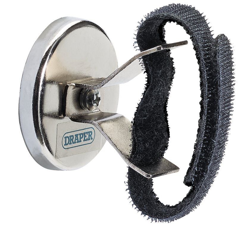Draper MPT12B Magnetic Hook and Loop Holder - (50984)