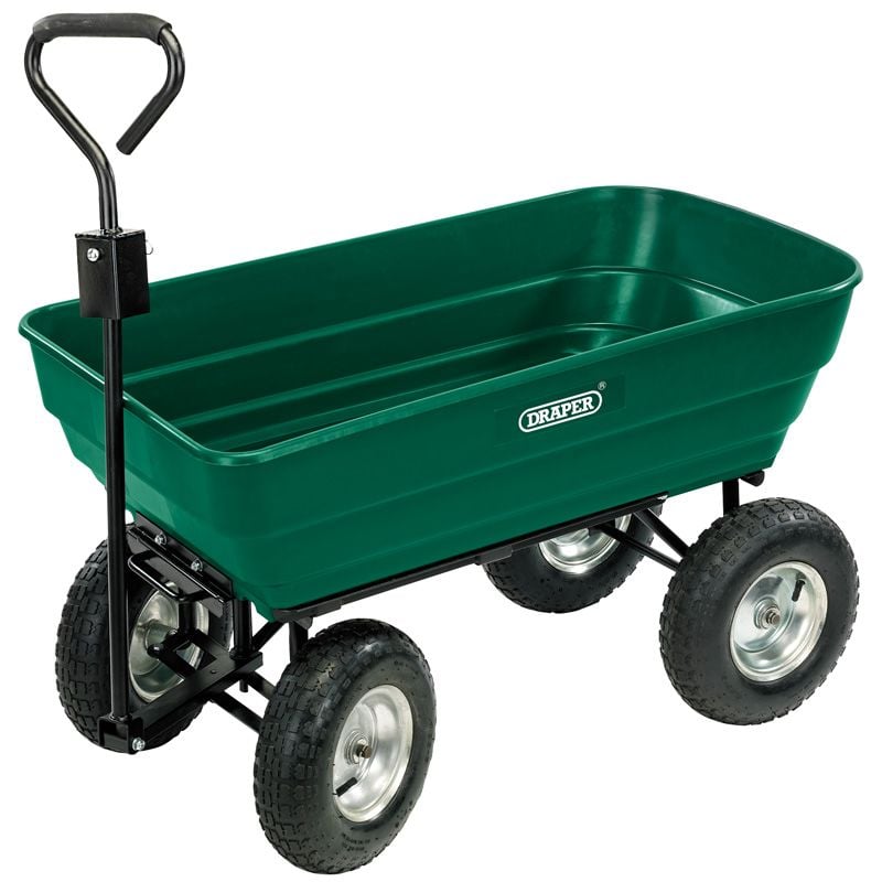 Draper GTC/HD Heavy Duty Tipping Cart, 120L - (52628)