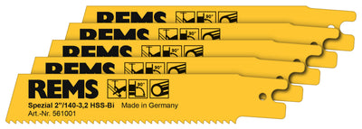 REMS Special Saw Blades – special saw blades 2"/140-3,2, pack of 5 – 561001R05