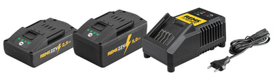 REMS Power-Pack 22 V 2,5 Ah + 5,0 Ah + FC 120 W – 571059 – Default Title – 571059R220G