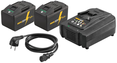 REMS Power-Pack 22 V 9,0A h + 9,0 Ah + SFC 290 W – 571594 – Default Title – 571594R220G