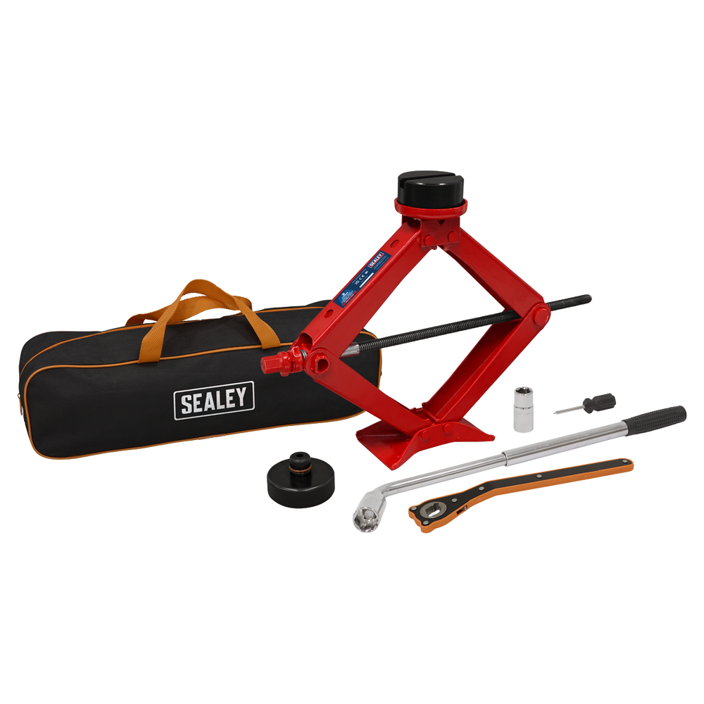 Sealey 59M Heavy-Duty Scissor Jack Kit 2 Tonne - additional view 2