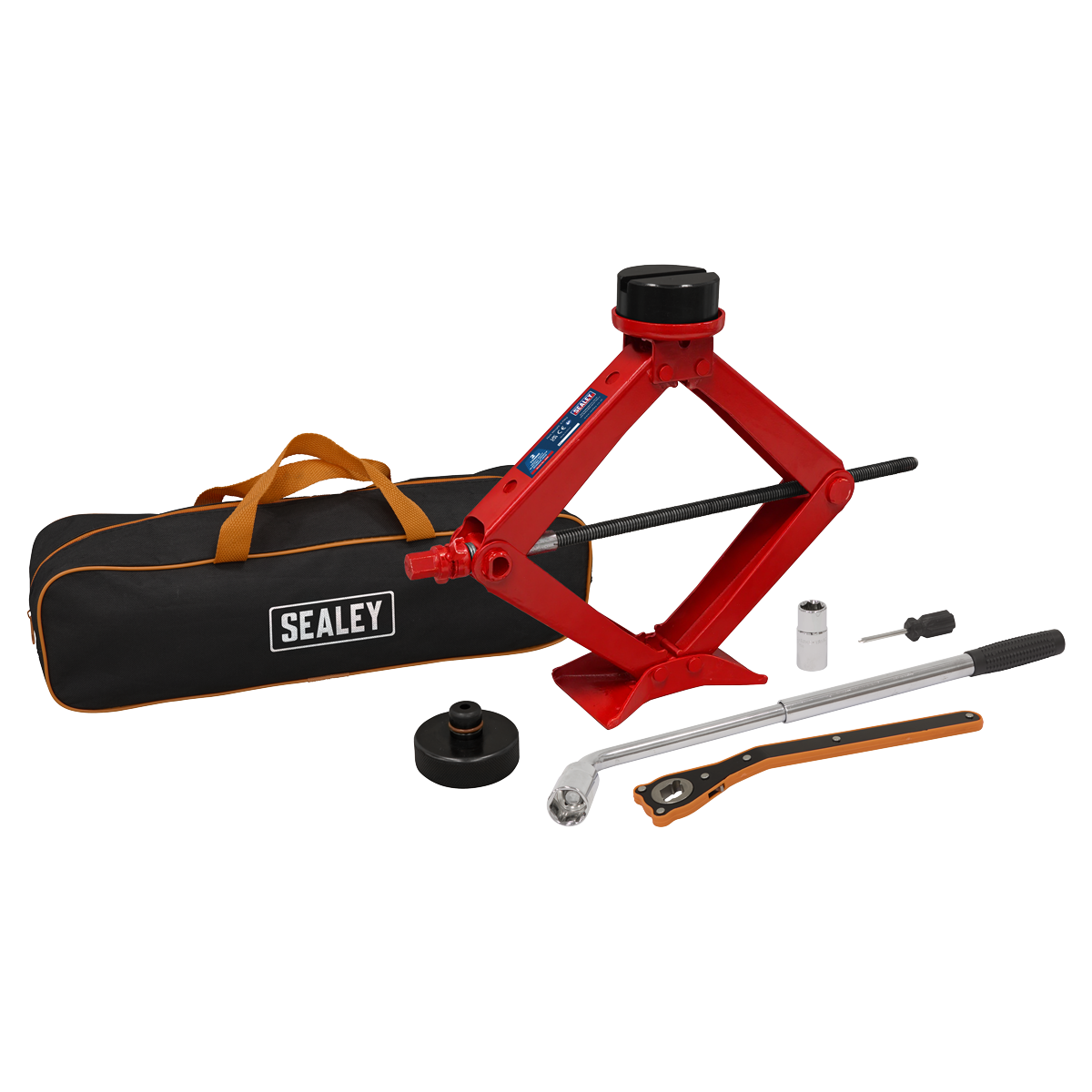 Sealey 59M Heavy-Duty Scissor Jack Kit 2 Tonne - additional view 2
