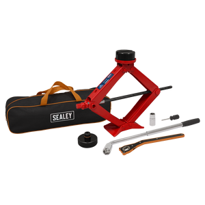 Sealey 59M Heavy-Duty Scissor Jack Kit 2 Tonne - additional view 2